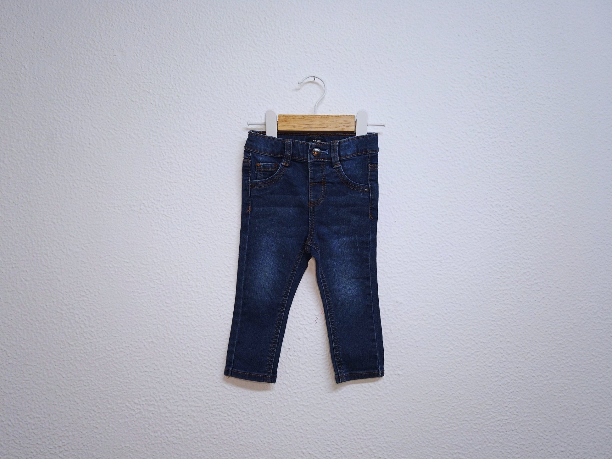 Calças de ganga (jeans) para Bebé Menina, Bebé Menino de 9 - 12 meses | Clobies