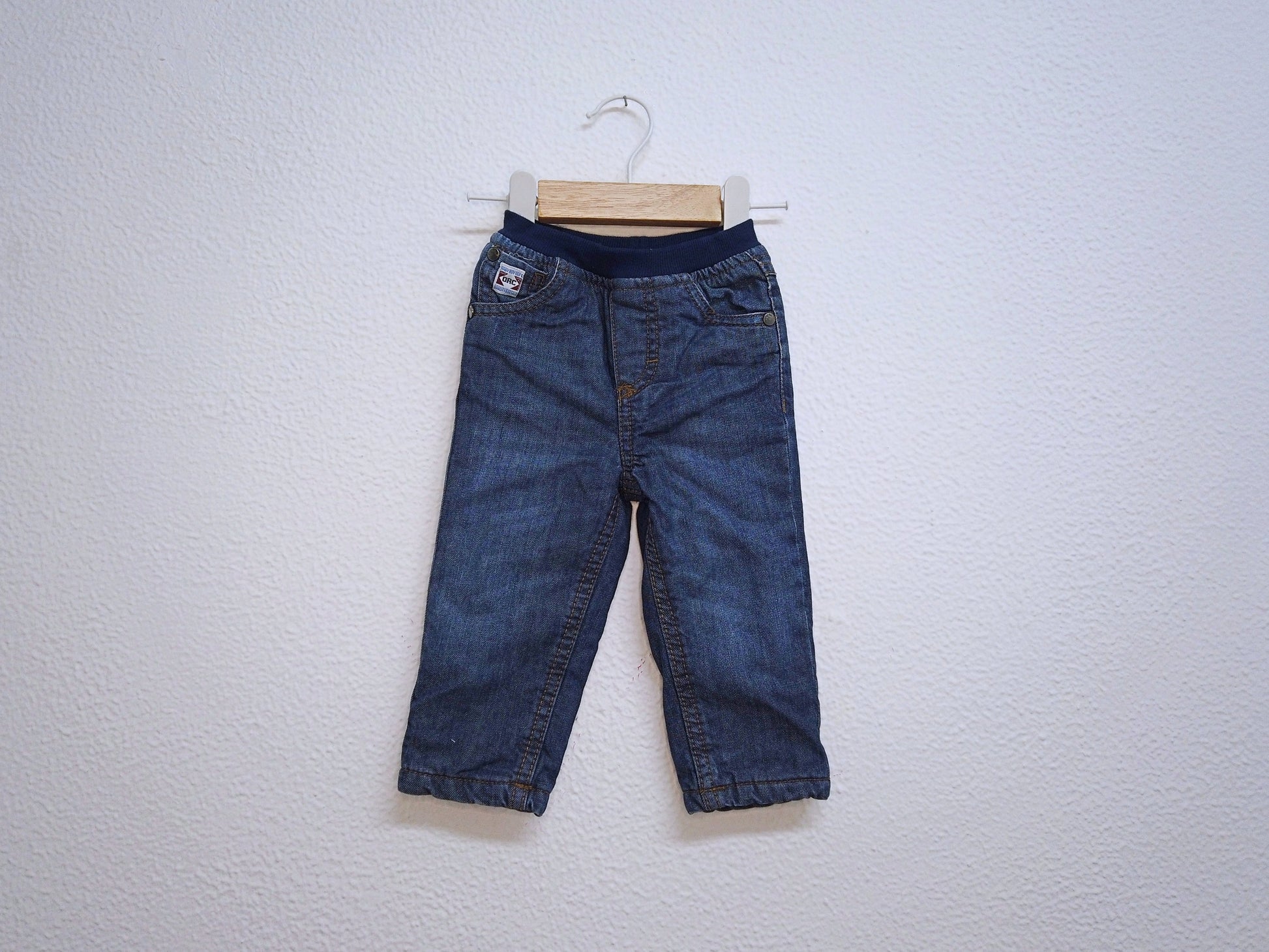 Calças de ganga (jeans) para Bebé Menino de 9 - 12 meses | Clobies