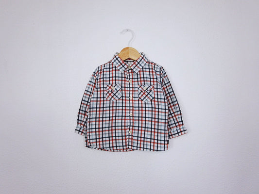 Camisa para Bebé Menino de 9 - 12 meses | Clobies