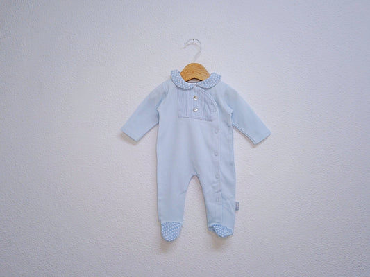 Babygrow c/ pés para Bebé Menino de 0/1 meses | Clobies