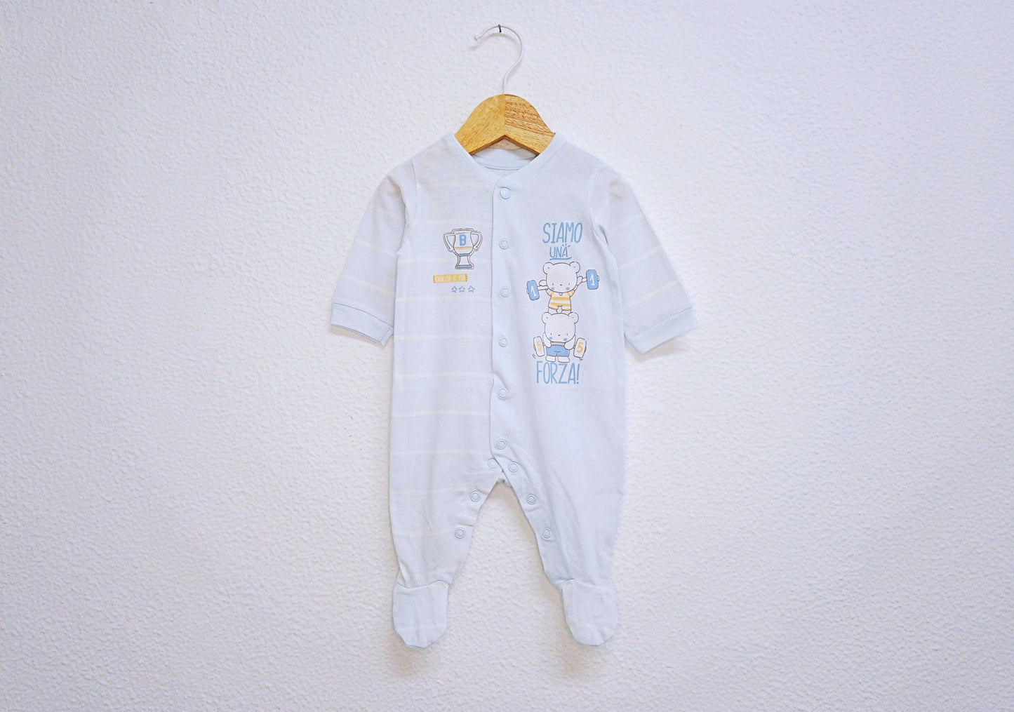 Babygrow c/ pés ▪️ Bebé 0/1 meses