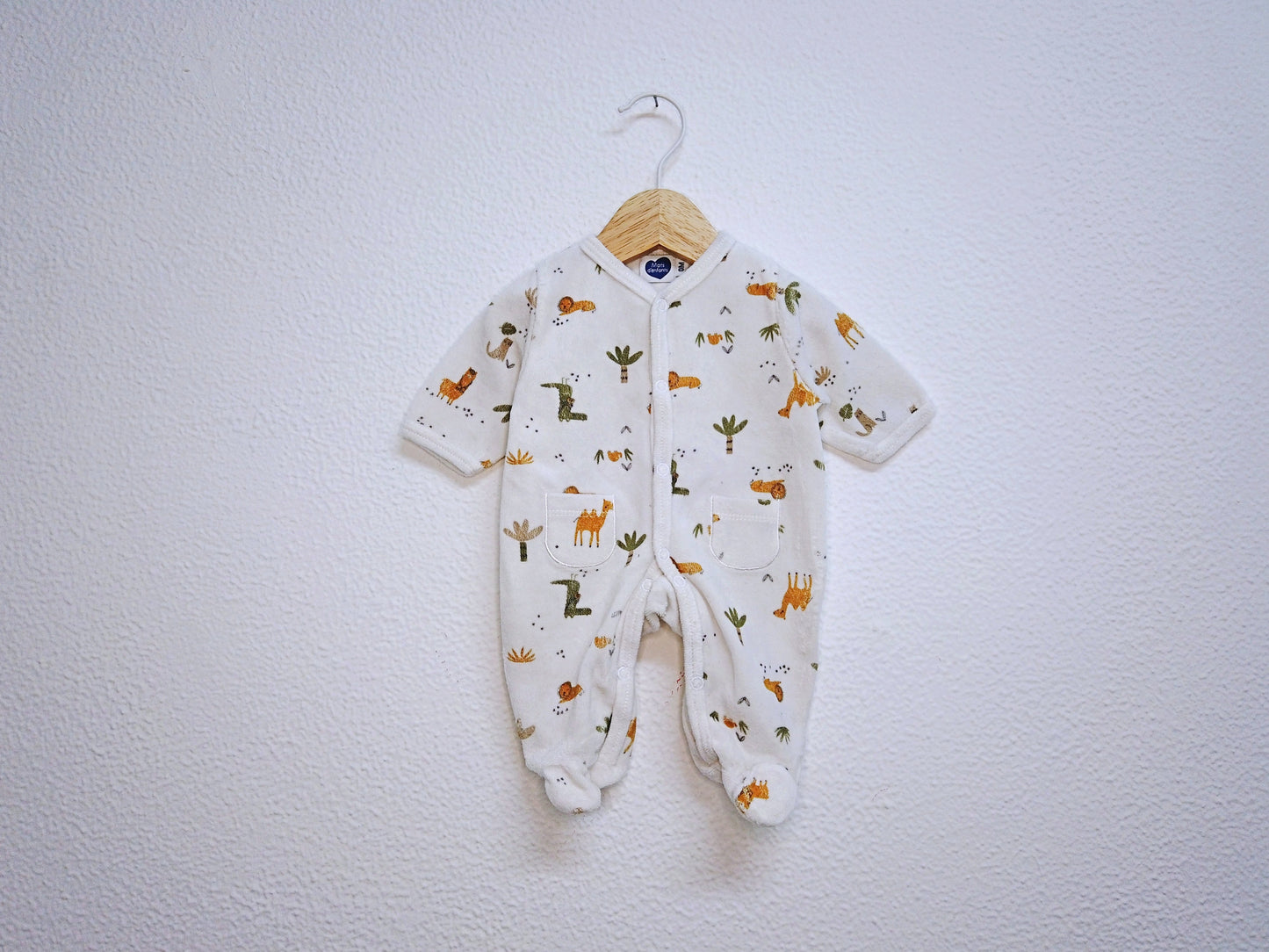 Babygrow c/ pés para Bebé Menina, Bebé Menino de 0 meses | Clobies