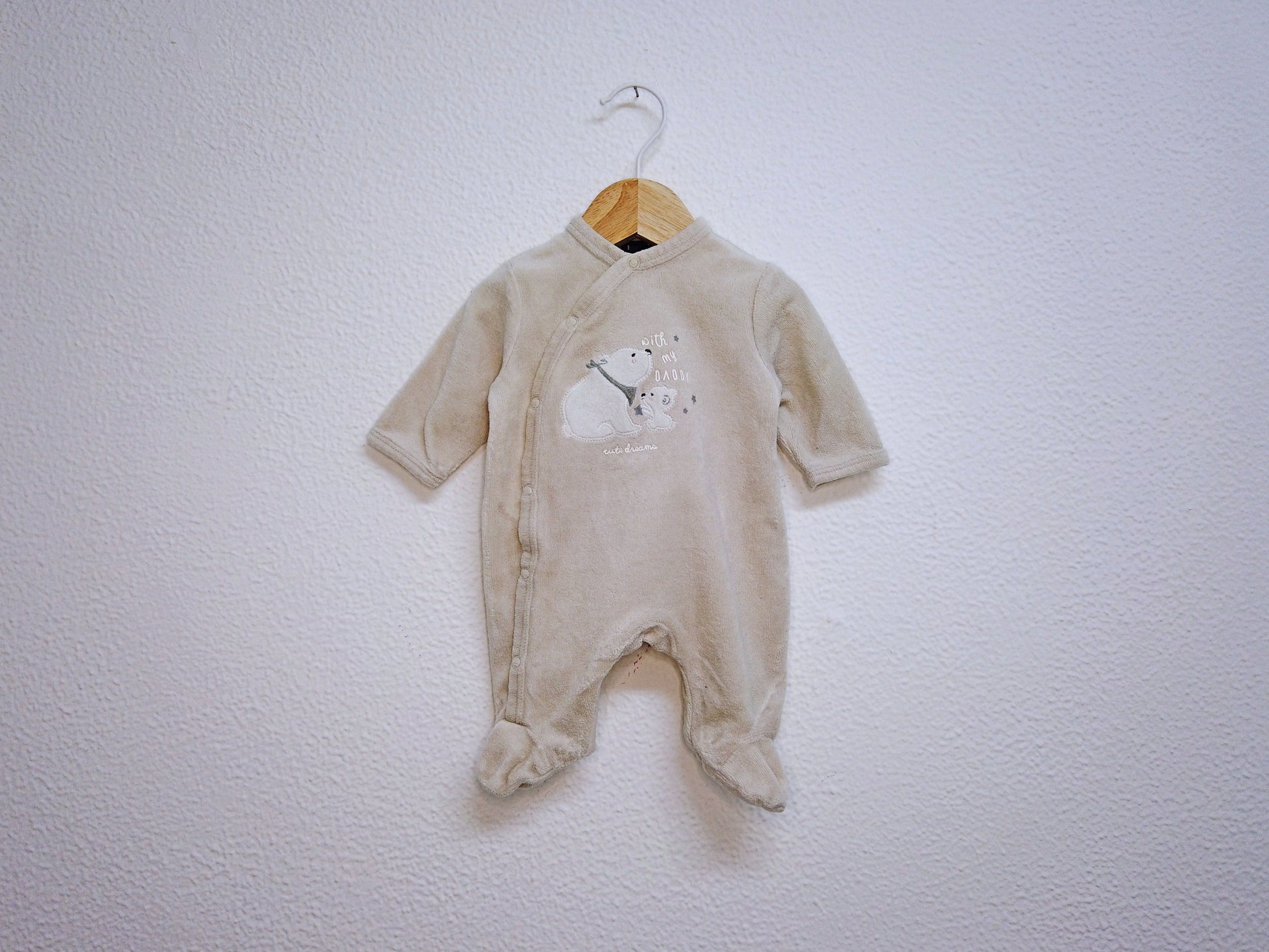 Babygrow c/ pés para Bebé Menina, Bebé Menino de 0 meses | Clobies