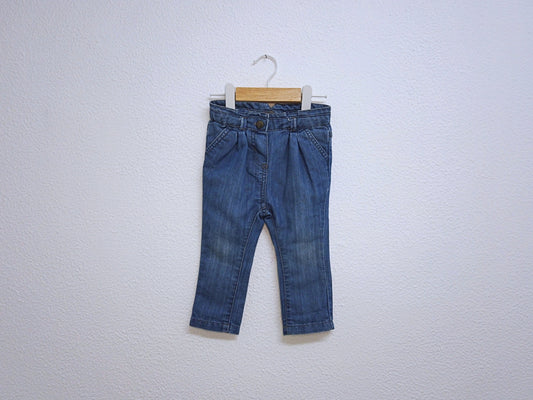 Calças de ganga (jeans) para Bebé Menina de 9 - 12 meses | Clobies