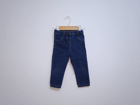 Calças de ganga (jeans) para Bebé Menina de 9 - 12 meses | Clobies