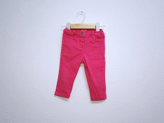 Calças de ganga (jeans) para Bebé Menina de 9 - 12 meses | Clobies