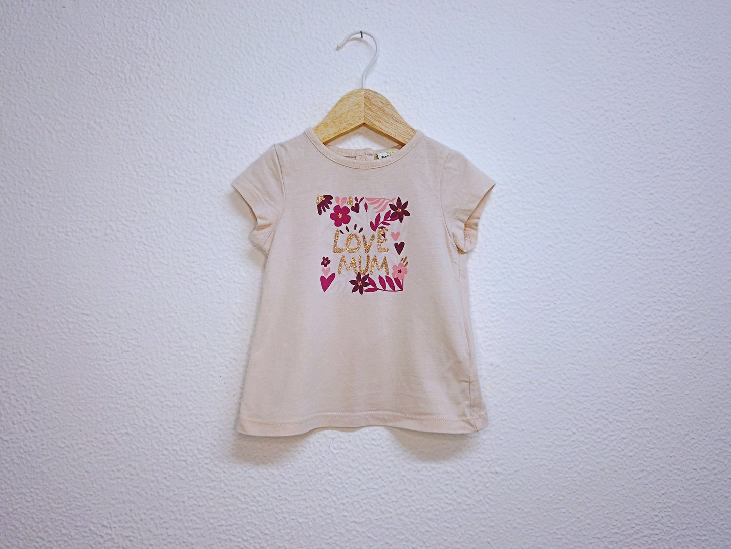 T-shirt para Bebé Menina de 9 - 12 meses | Clobies