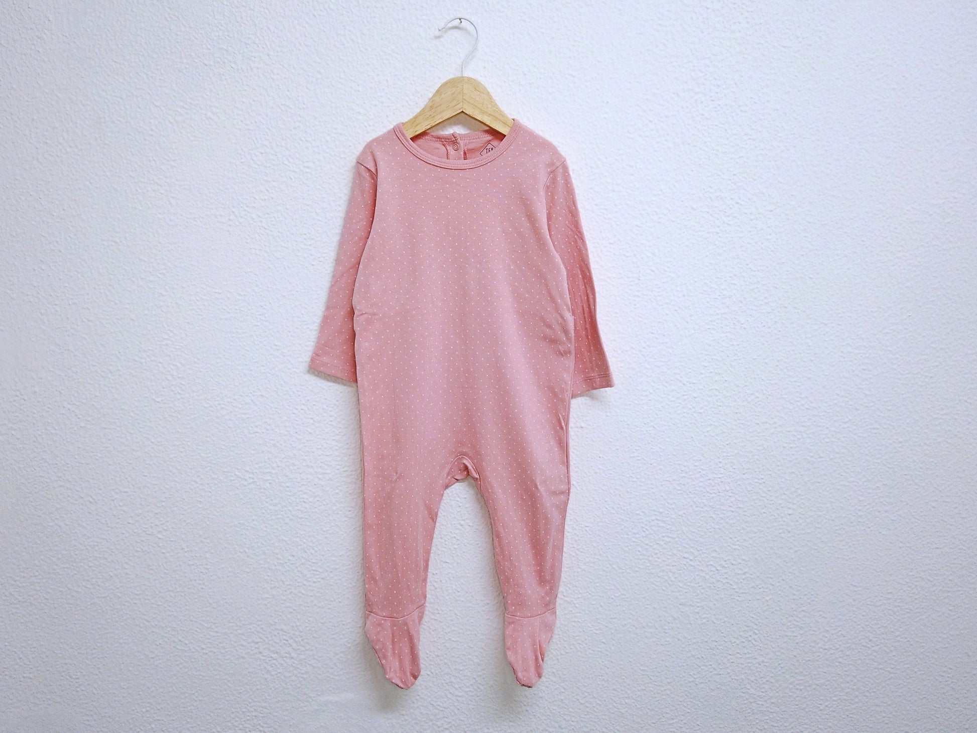 Babygrow c/ pés para Bebé Menina de 9 - 12 meses | Clobies