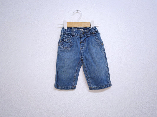 Calças de ganga (jeans) para Bebé Menino de 3 - 6 meses | Clobies