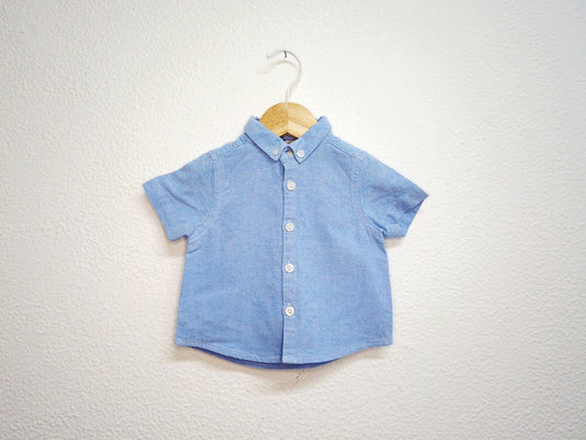 Camisa para Bebé Menino de 1 - 3 meses | Clobies