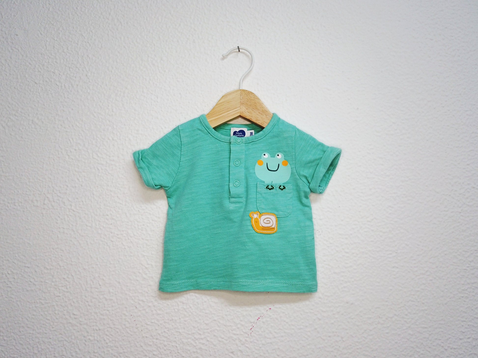 T-shirt para Bebé Menino de 1 - 3 meses | Clobies