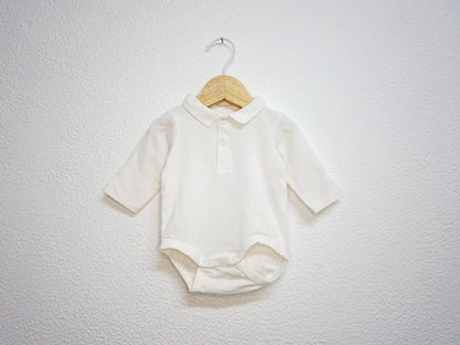 Body Polo manga comprida para Bebé Menino de 0/1 meses | Clobies