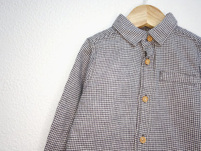 Camisa para Bebé Menino de 9 - 12 meses | Clobies