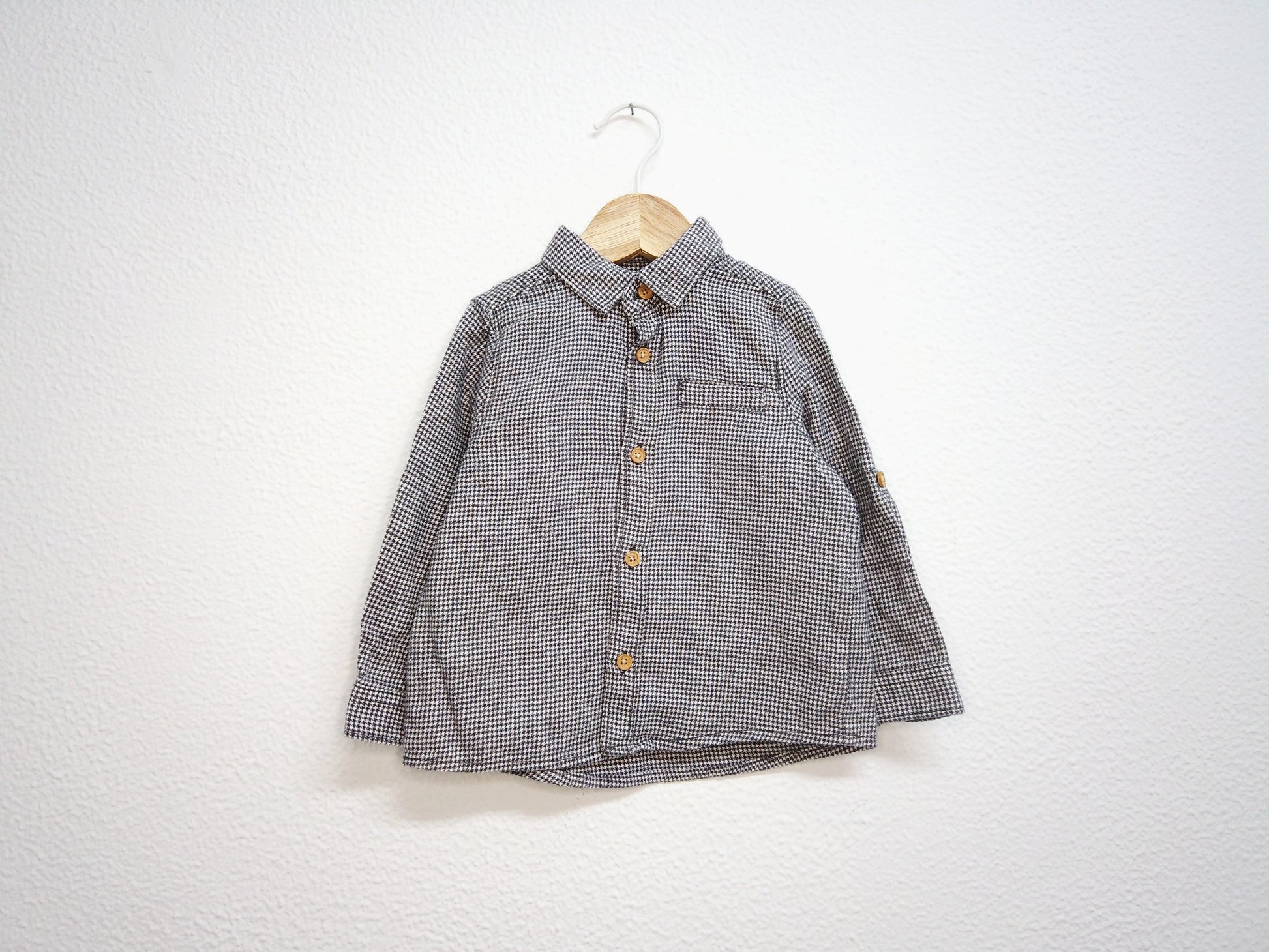 Camisa para Bebé Menino de 9 - 12 meses | Clobies