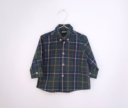 Camisa para Bebé Menino de 6 - 9 meses | Clobies