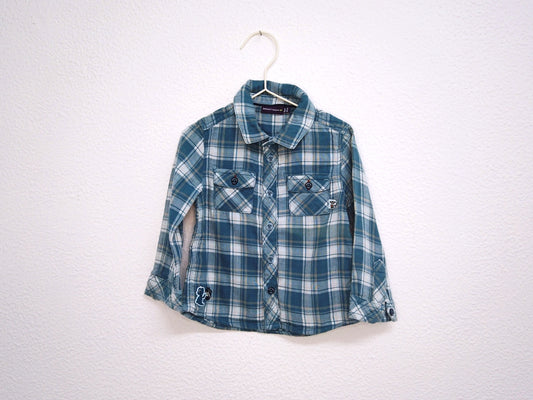 Camisa para Bebé Menino de 12 - 18 meses | Clobies