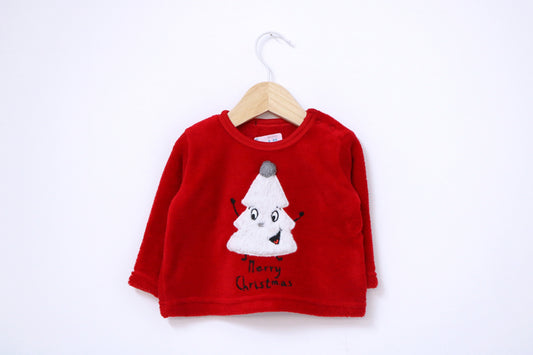 Camisola de Algodão Grossa para Bebé Menina de 3 - 6 meses | Clobies