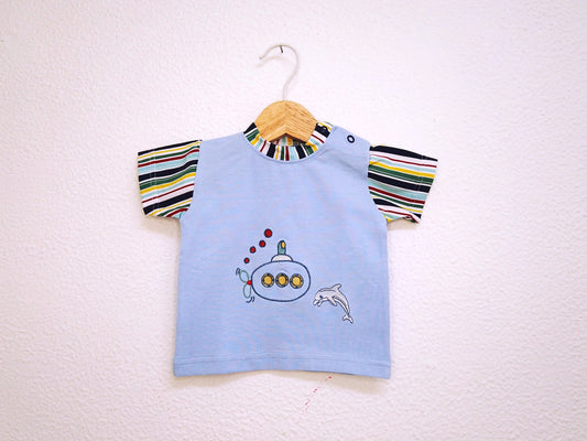 T-shirt para Bebé Menino de 1 - 3 meses | Clobies