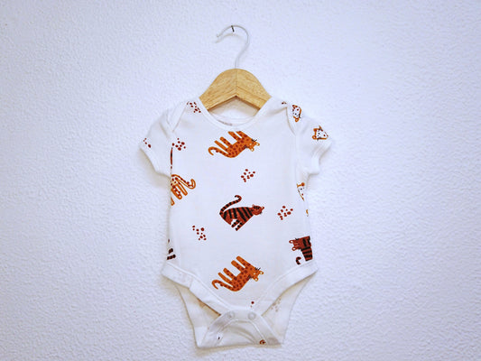 Body manga curta para Bebé Menina, Bebé Menino de 1 - 3 meses | Clobies