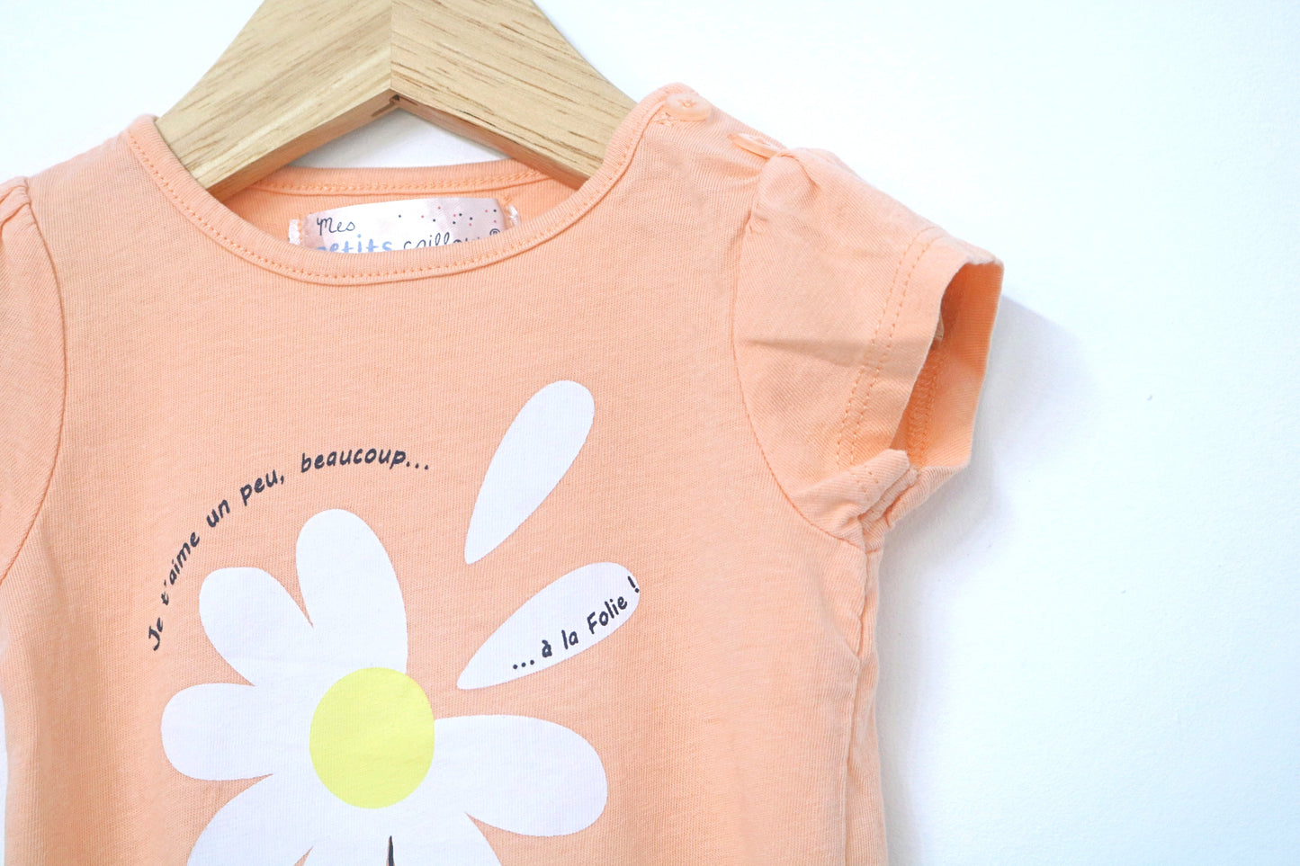 T-shirt para Bebé Menina de 1 - 3 meses | Clobies