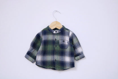 Camisa para Bebé Menino de 1 - 3 meses | Clobies