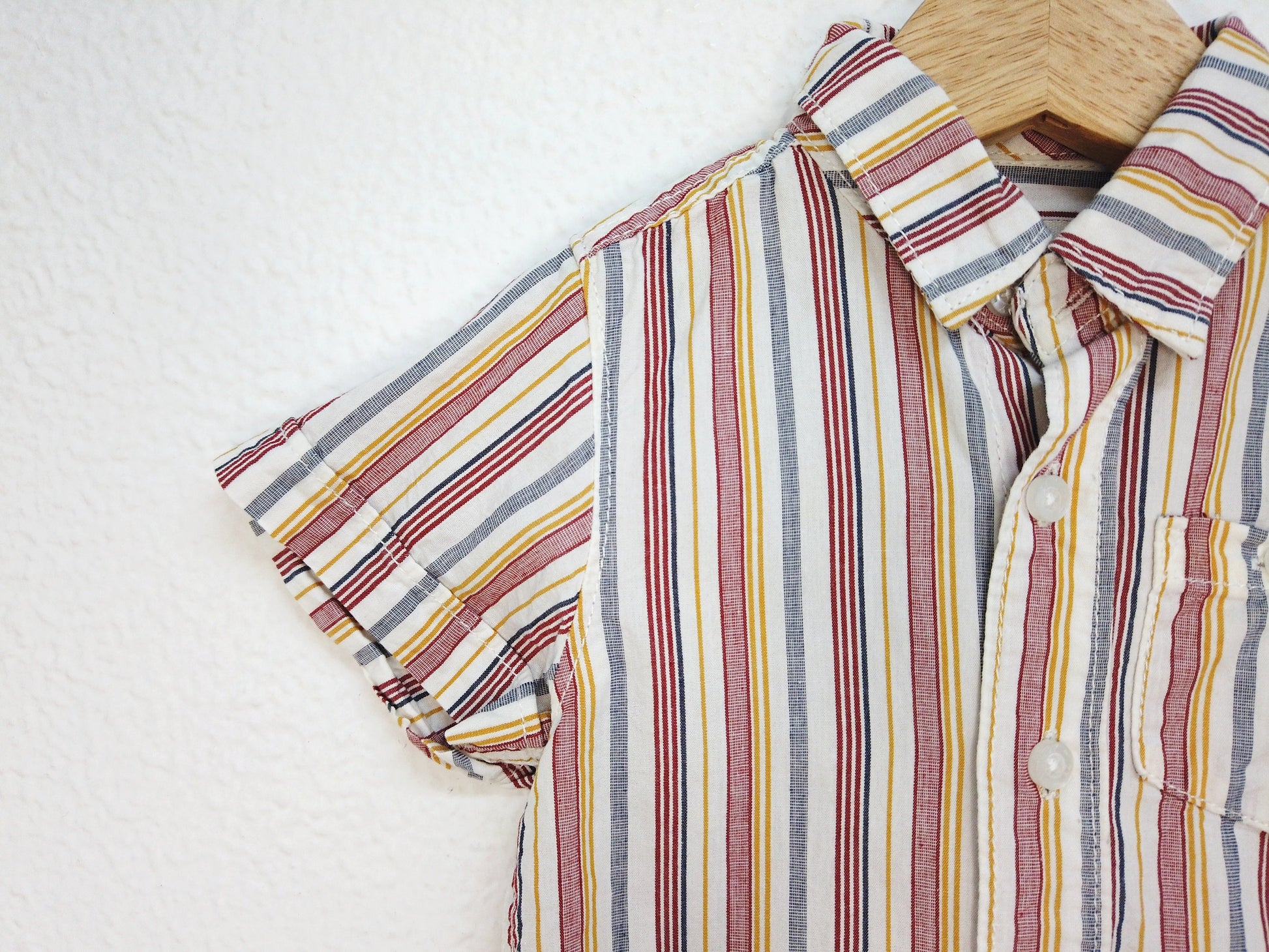 Camisa para Bebé Menino de 6 - 9 meses | Clobies