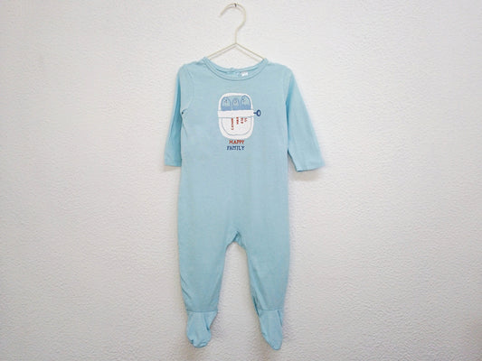 Babygrow c/ pés para Bebé Menina, Bebé Menino de 3 - 6 meses | Clobies