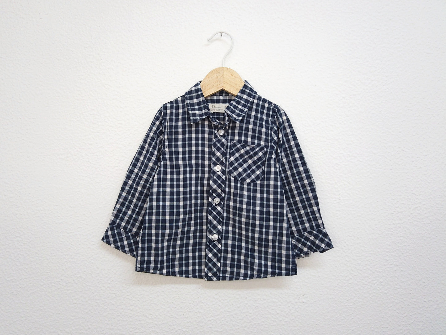 Camisa para Bebé Menino de 9 - 12 meses | Clobies