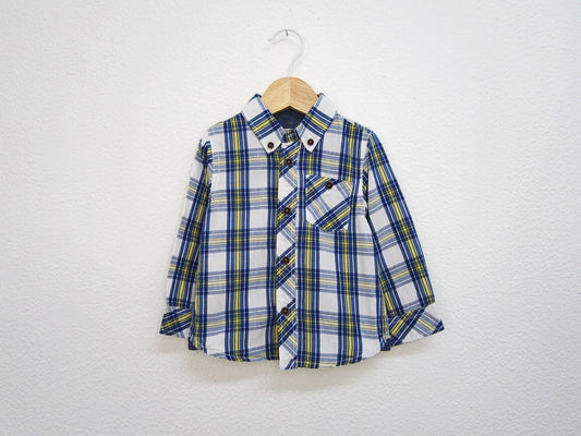 Camisa para Bebé Menino de 9 - 12 meses | Clobies