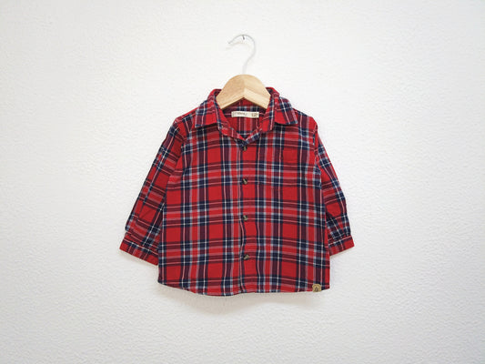 Camisa para Bebé Menino de 9 - 12 meses | Clobies