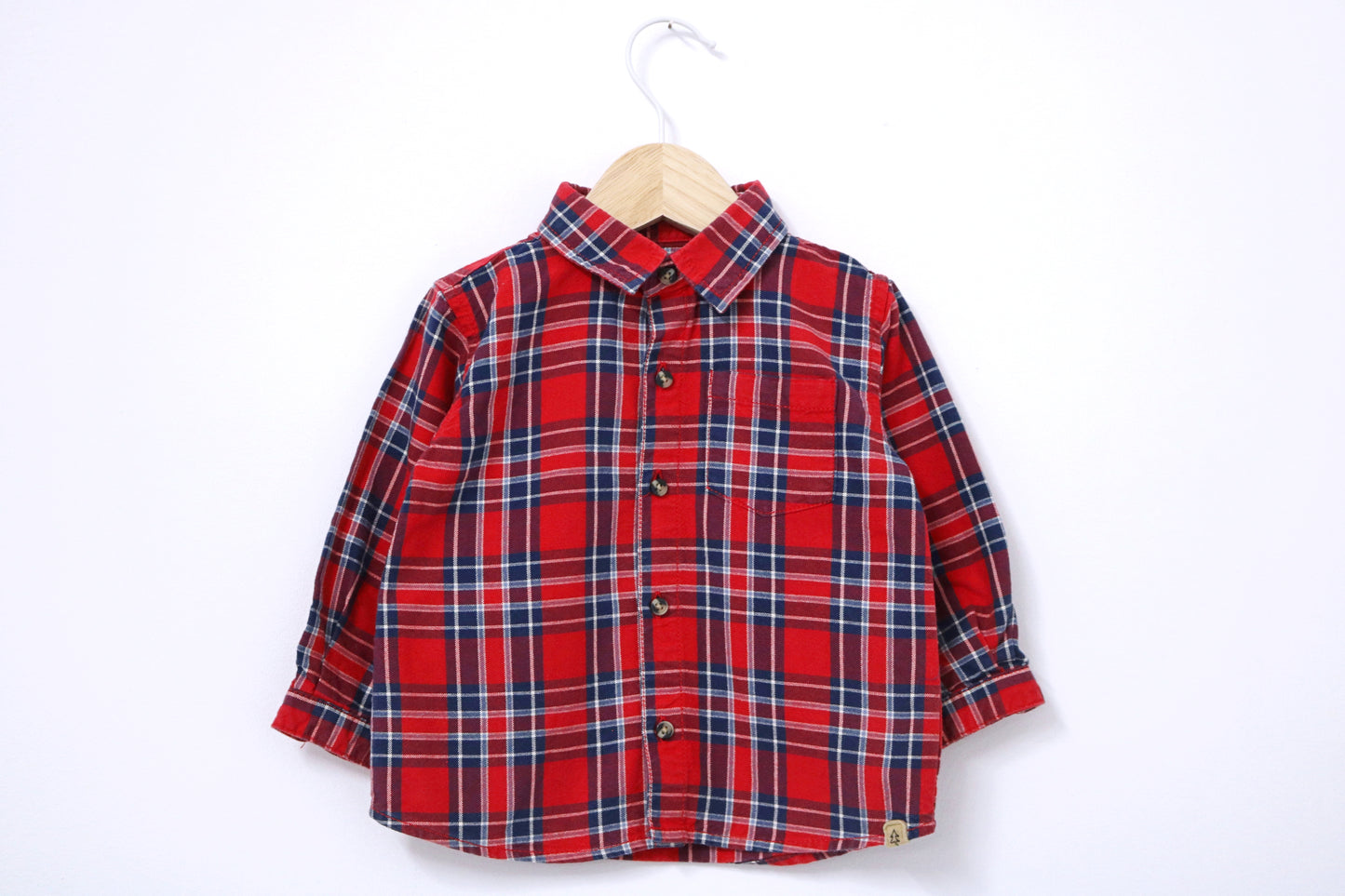 Camisa para Bebé Menino de 9 - 12 meses | Clobies