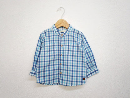 Camisa para Bebé Menino de 9 - 12 meses | Clobies