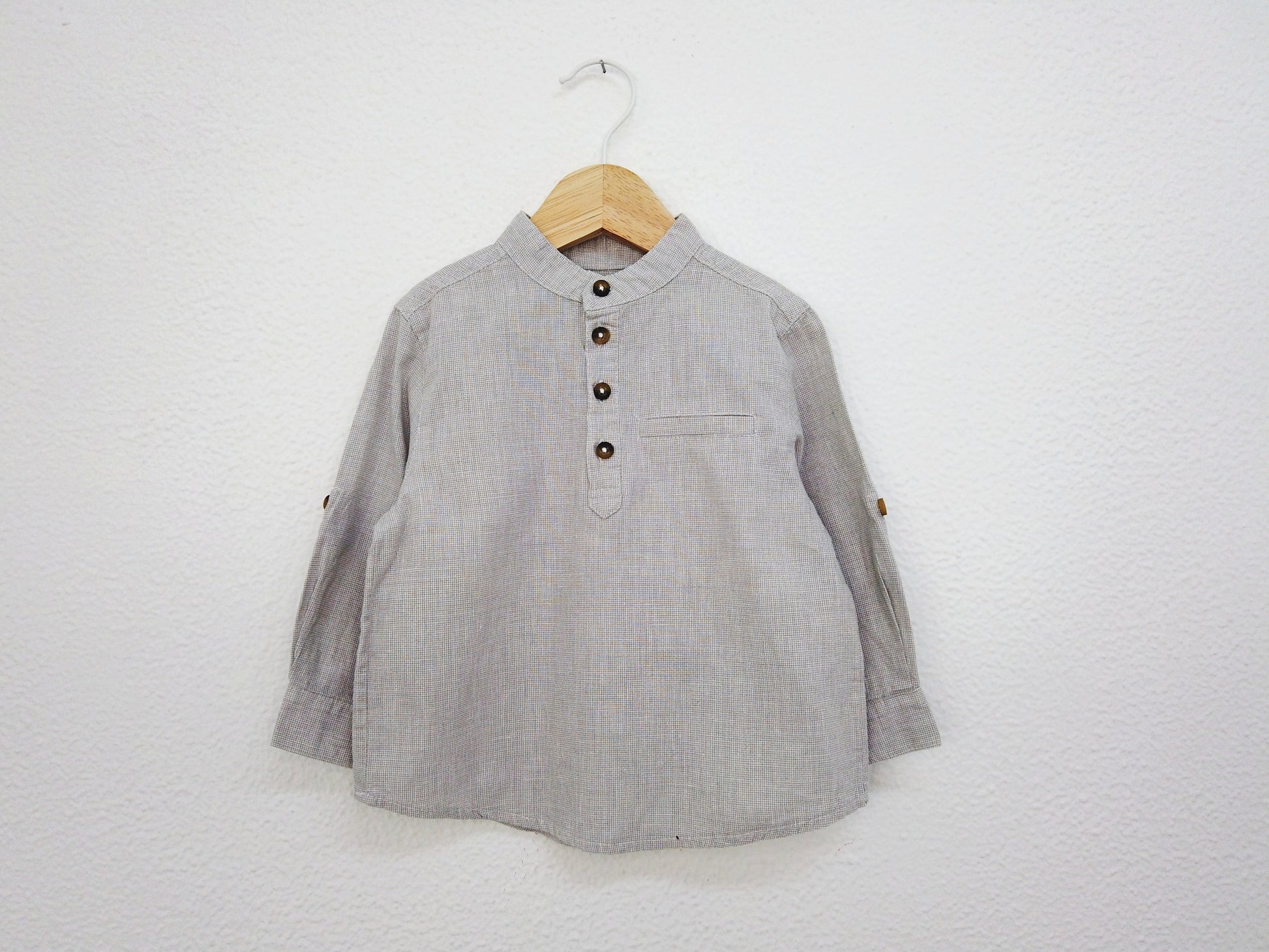 Camisa para Bebé Menino de 12 - 18 meses | Clobies