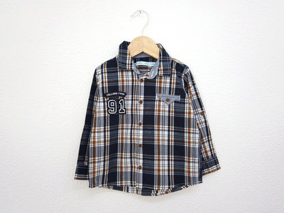 Camisa para Bebé Menino de 12 - 18 meses | Clobies