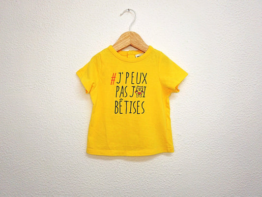 T-shirt para Bebé Menino de 6 - 9 meses | Clobies