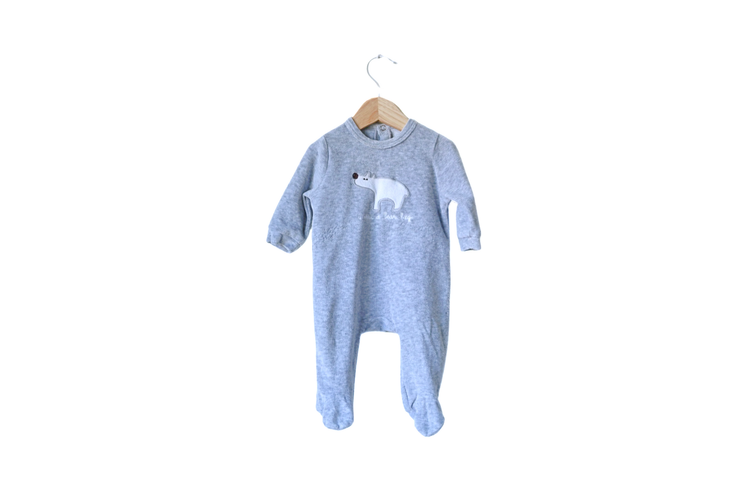 Babygrow c/ pés para Bebé Menina, Bebé Menino de 1 - 3 meses | Clobies