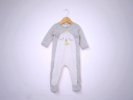 Babygrow c/ pés para Bebé Menina, Bebé Menino de 3 - 6 meses | Clobies