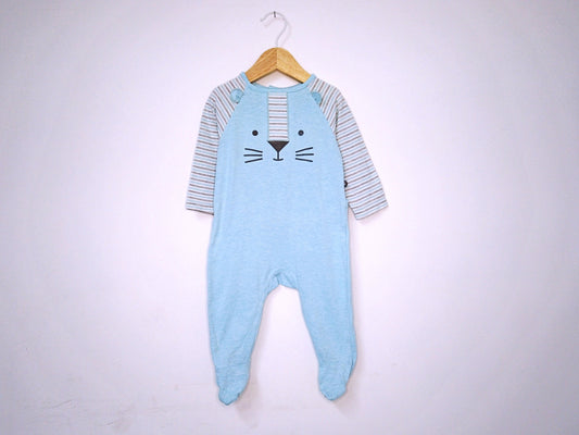 Babygrow c/ pés para Bebé Menina, Bebé Menino de 3 - 6 meses | Clobies