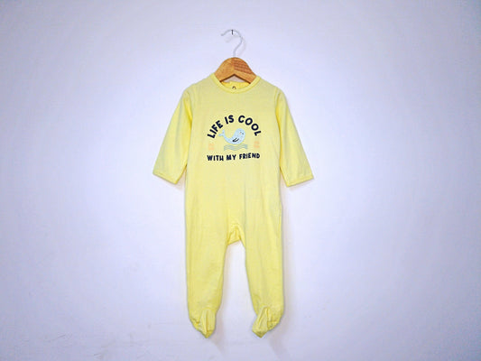 Babygrow c/ pés para Bebé Menina, Bebé Menino de 3 - 6 meses | Clobies