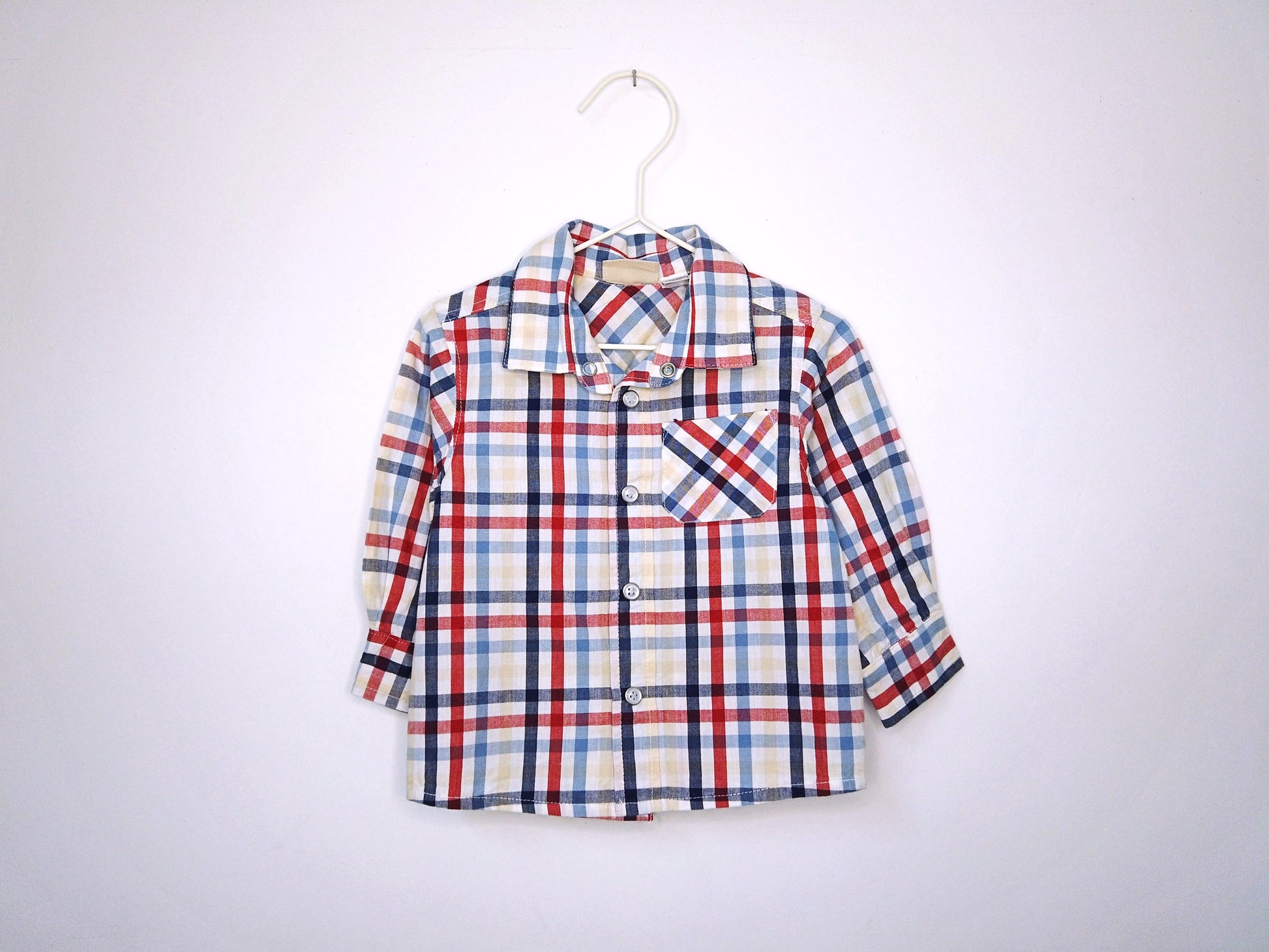 Camisa para Bebé Menino de 6 - 9 meses | Clobies