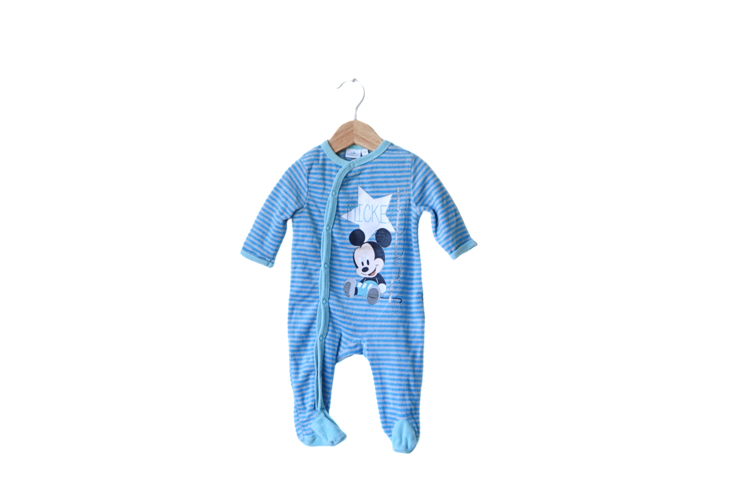 Babygrow c/ pés para Bebé Menino de 1 - 3 meses | Clobies