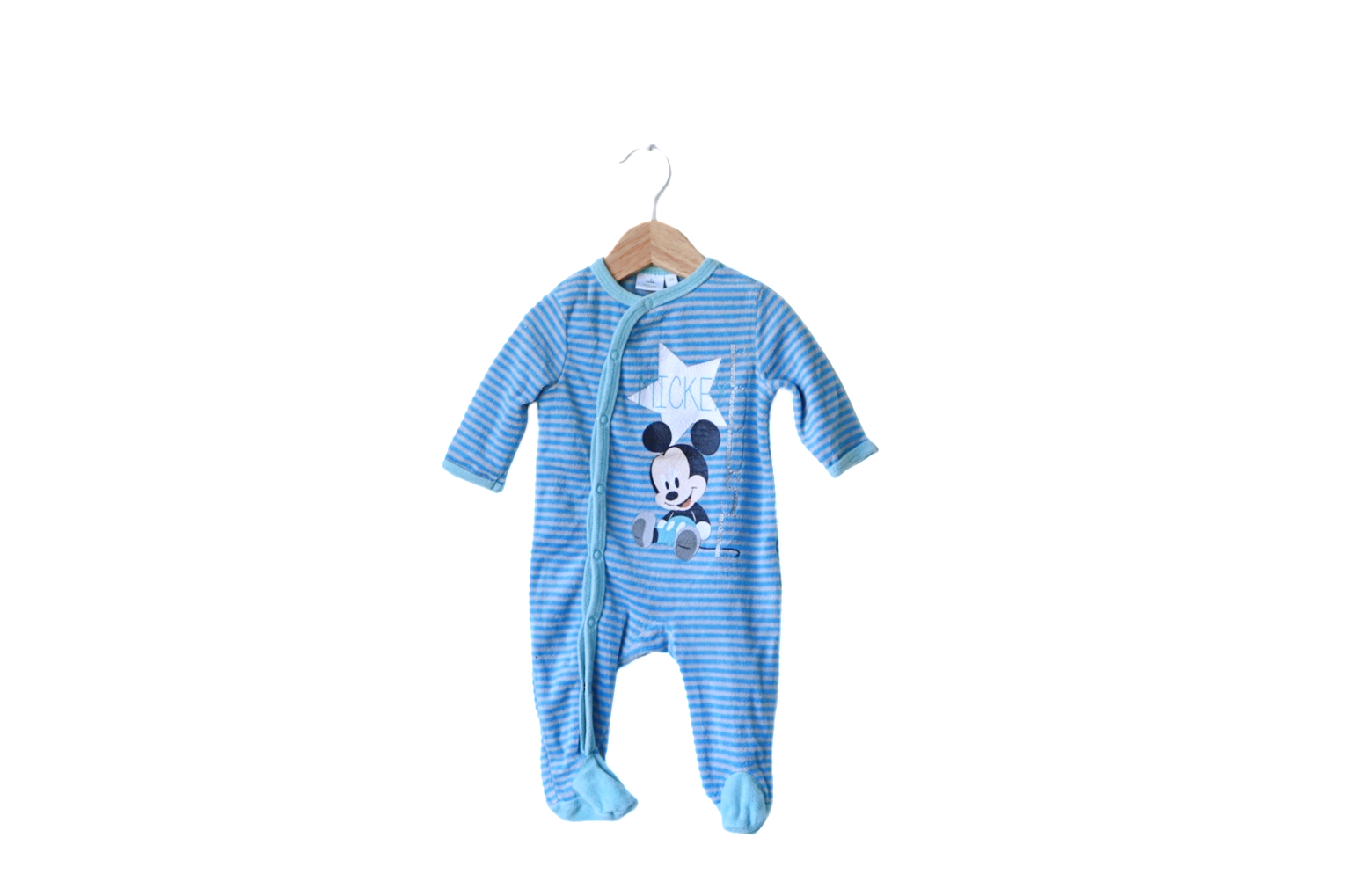 Babygrow c/ pés para Bebé Menino de 1 - 3 meses | Clobies