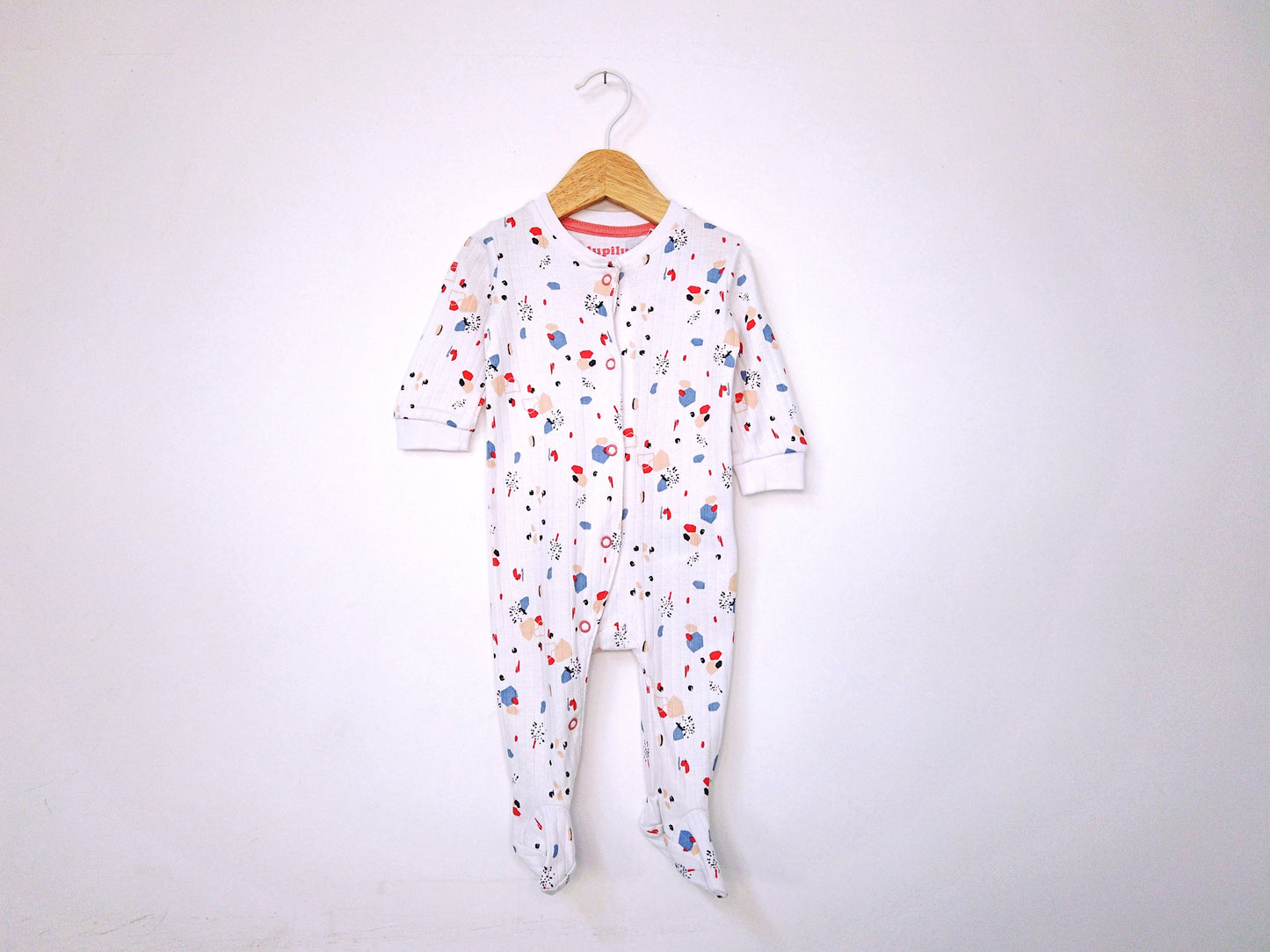 Babygrow c/ pés para Bebé Menina, Bebé Menino de 1 - 3 meses | Clobies