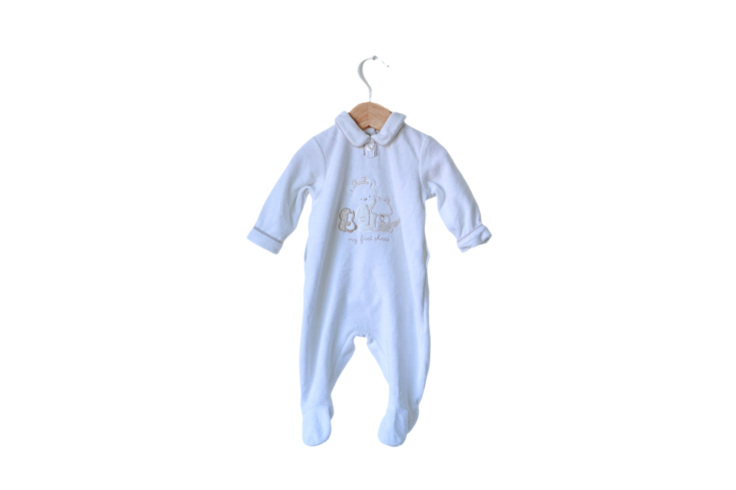 Babygrow c/ pés para Bebé Menina, Bebé Menino de 0 meses | Clobies