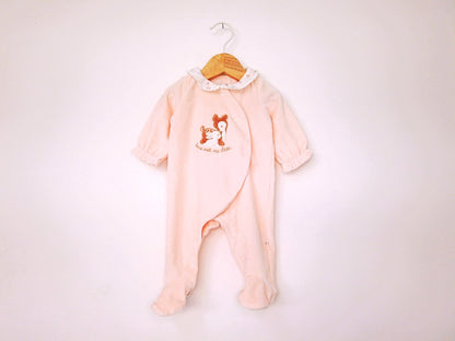 Babygrow c/ pés para Bebé Menina de 0/1 meses | Clobies