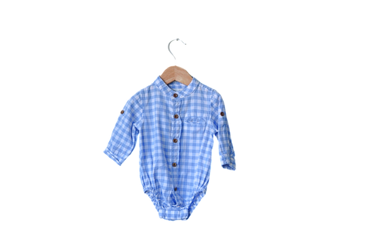 Camisa para Bebé Menino de 0 meses | Clobies