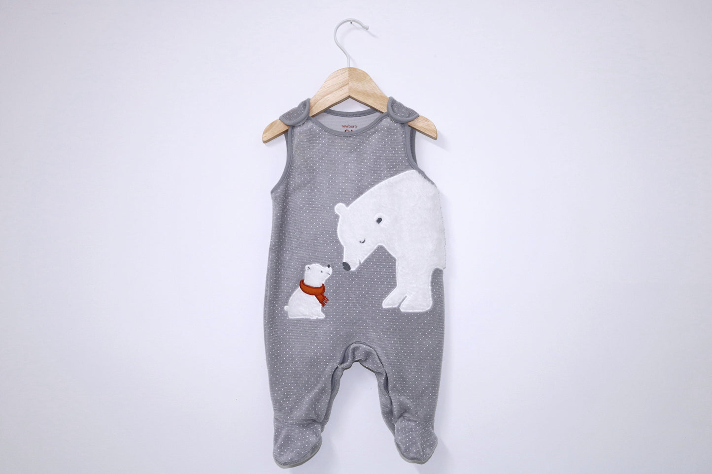 Pijama macacão manga cava para Bebé Menina, Bebé Menino de 1 - 3 meses | Clobies