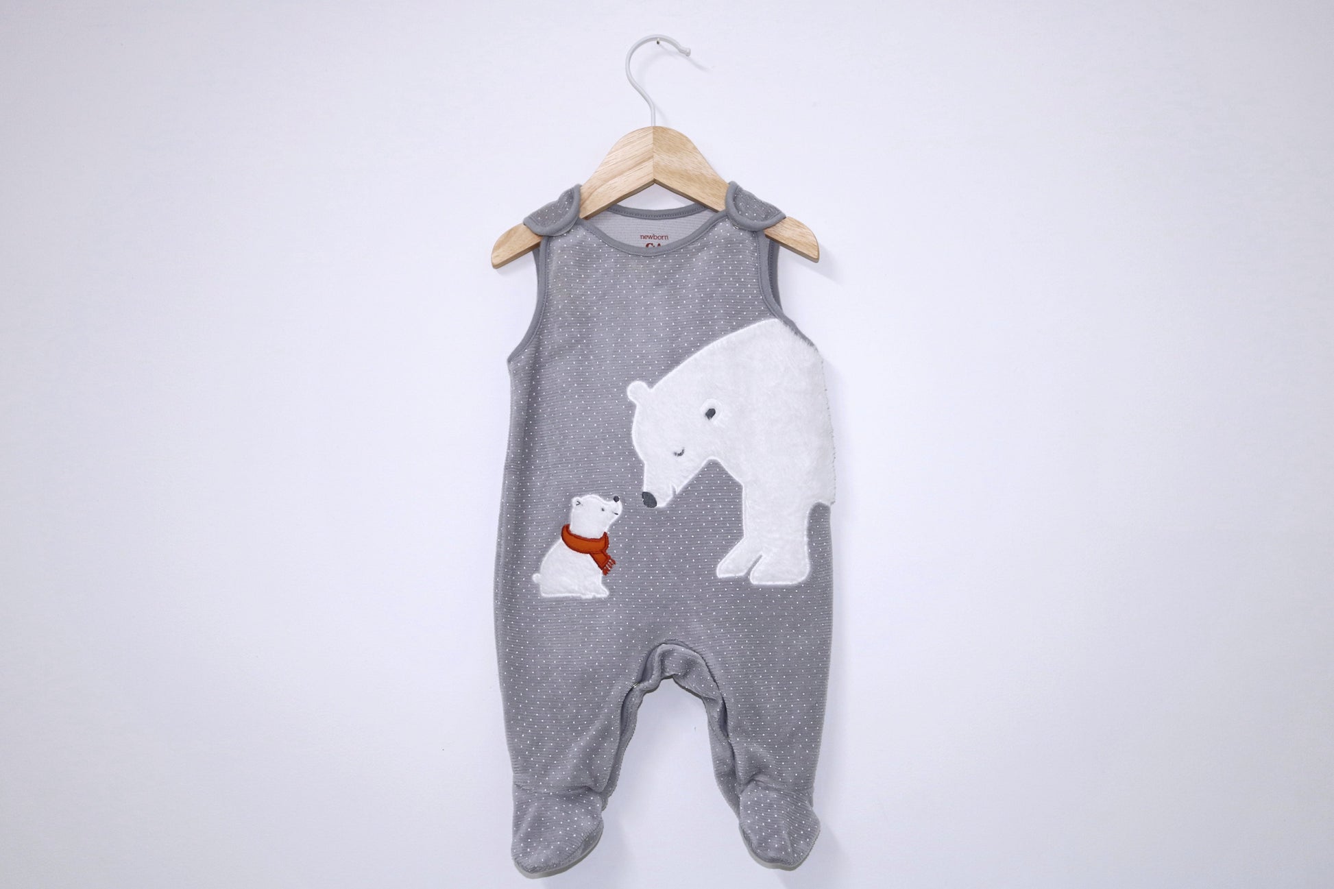 Pijama macacão manga cava para Bebé Menina, Bebé Menino de 1 - 3 meses | Clobies