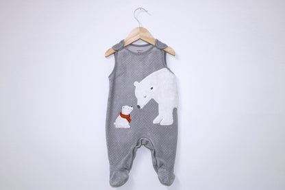 Pijama macacão manga cava para Bebé Menina, Bebé Menino de 1 - 3 meses | Clobies