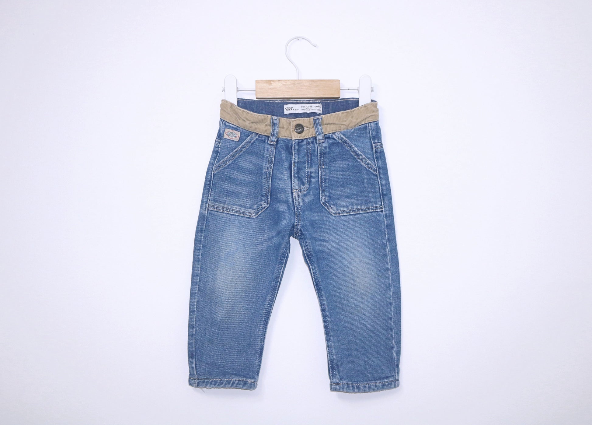 Calças de ganga (jeans) para Bebé Menino de 12 - 18 meses | Clobies